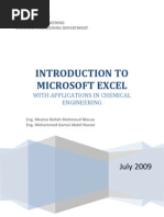 Download Microsoft Excel for Chemical Engineers Notes by Moataz and Mohammed by Madhusudhan Reddy Pallaka SN103541343 doc pdf