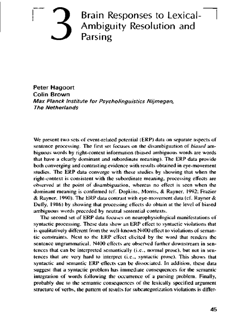 Content | PDF | Event Related Potential | Cognitive Science