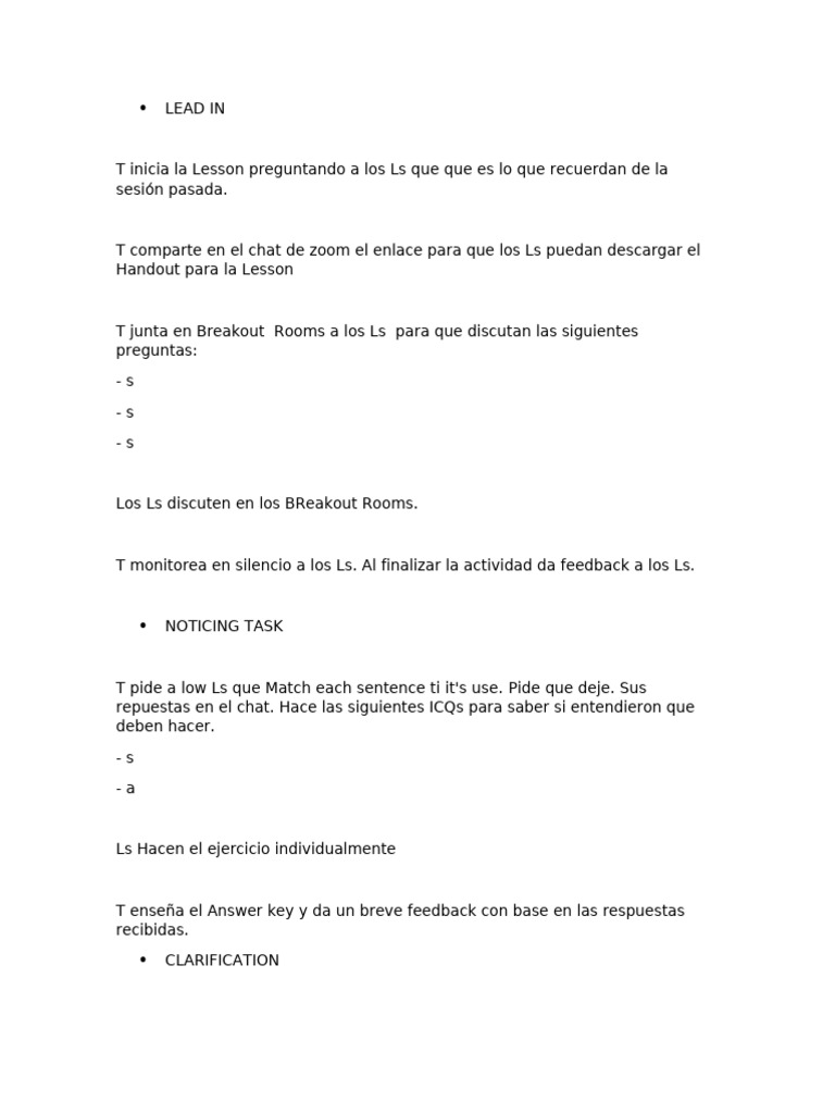 Stages of TP5 | PDF