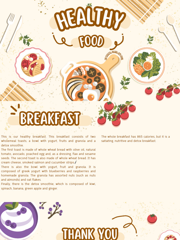 Healthy Breakfast | PDF