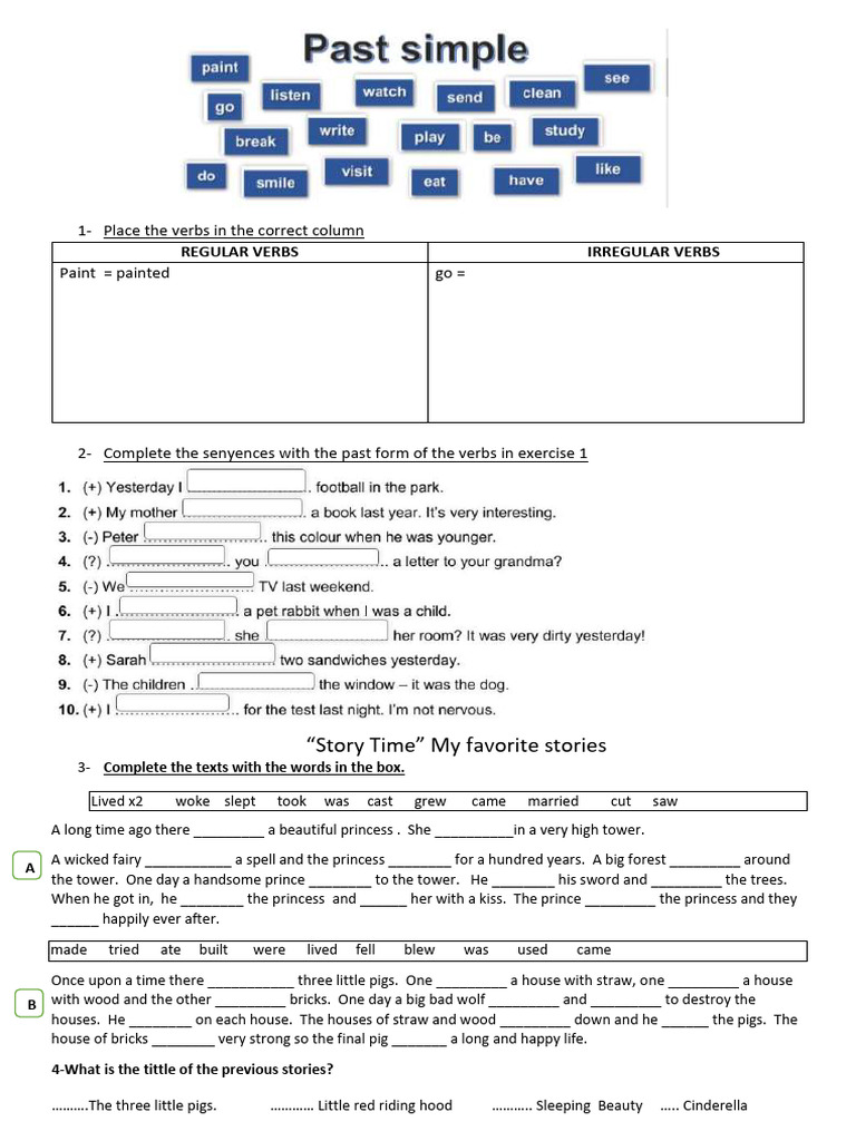Simple Past | PDF