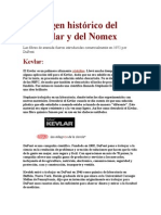 Origen Histórico Del Kevlar y Del Nomex