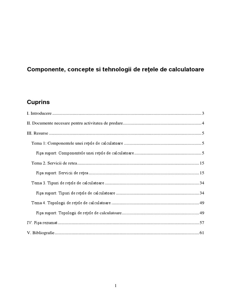 Descrieti Pe Scurt Rolul Calculatoarelor Din Reteaua Internet Administrator Retele de Calculatoare - Didactica | PDF