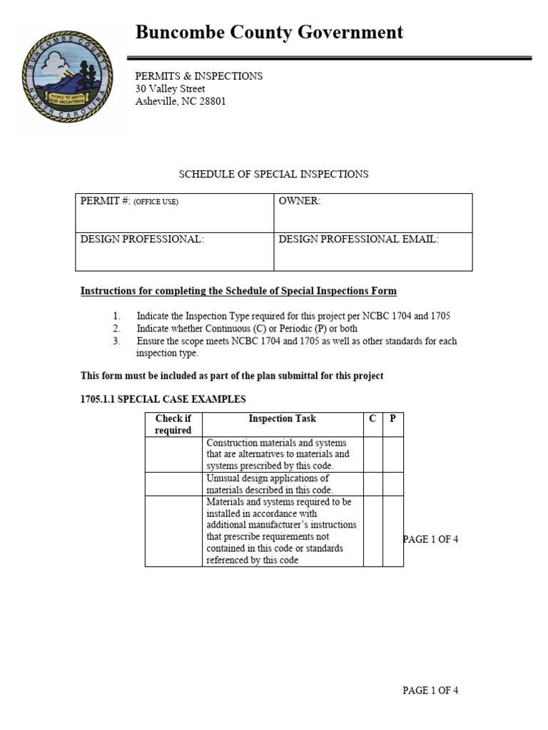 Special Inspection and Testing Agreement (PDF) | PDF | Civil ...