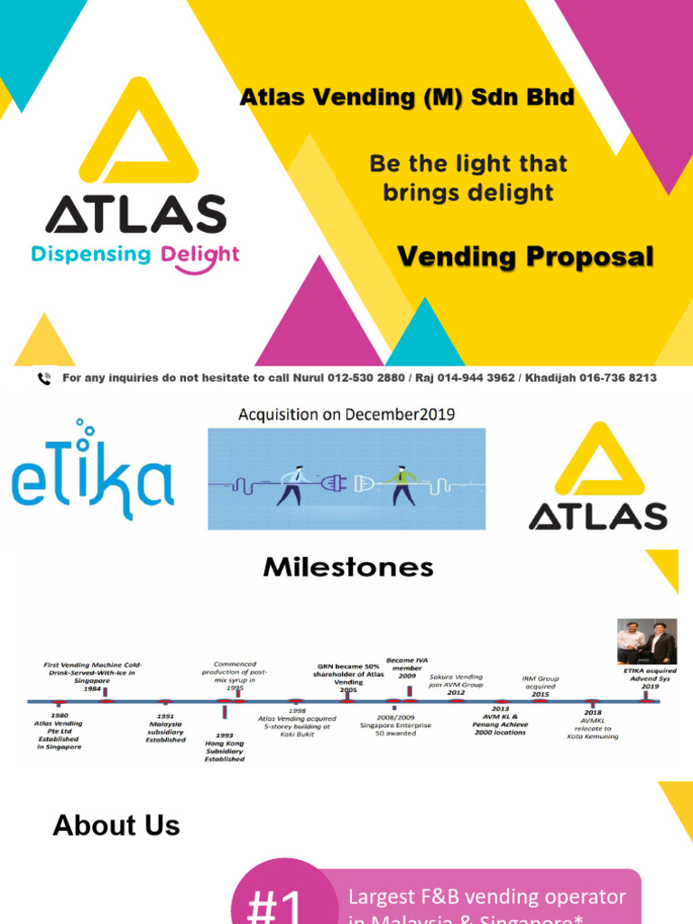 (M1) VENDING MACHINE PROPOSAL | PDF | Coffee | Chocolate