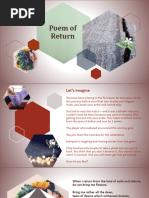 Poem of Return: Jofre Rocha Analysis | PDF | Poetry
