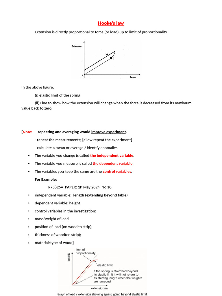 Physics Notes Updated 1 [2025] | PDF | Waves | Force