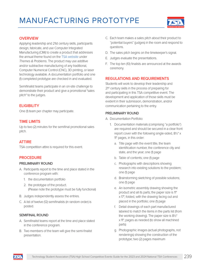 Manufacturing Prototype | PDF | 3 D Printing