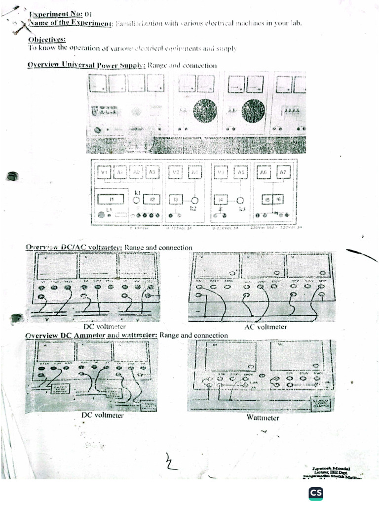 Machine Lab 1 | PDF
