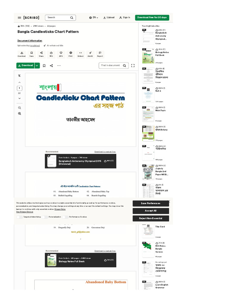 Www Scribd Com Document 519884539 Bangla Candlesticks Chart Pattern 1 ...