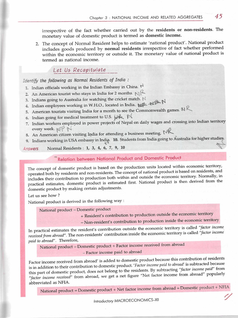 National Income 3 | PDF