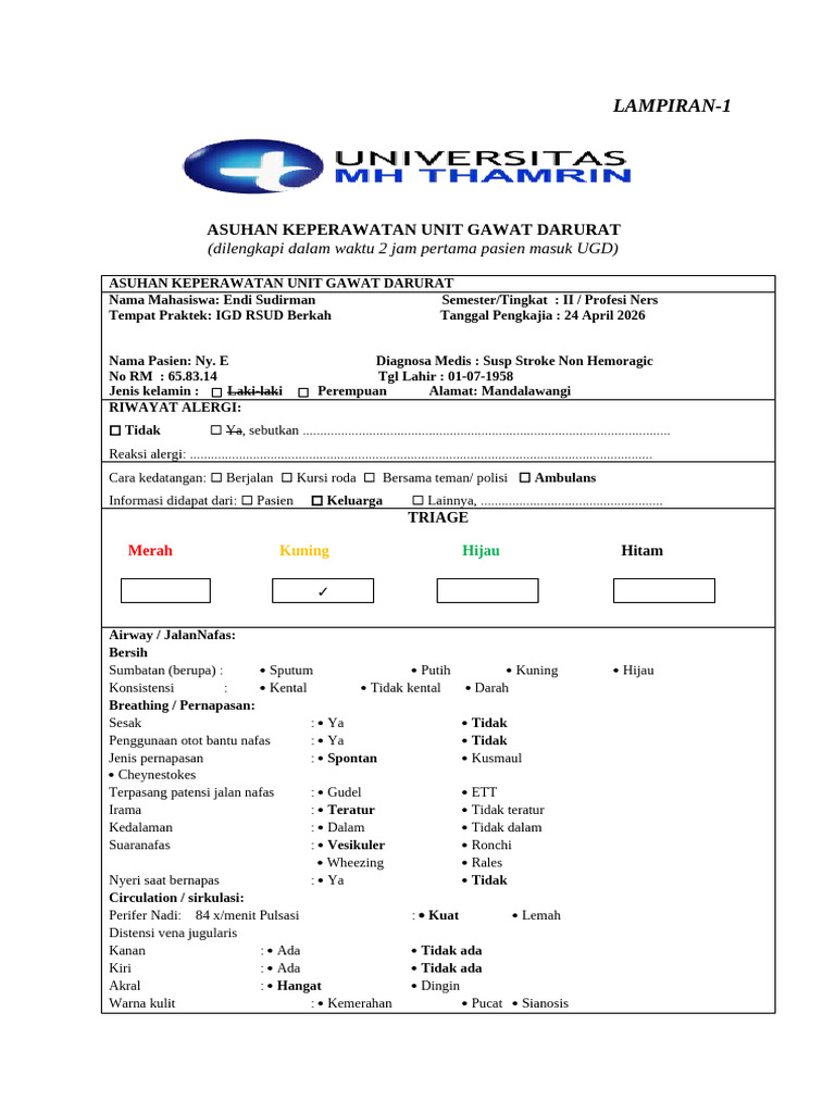 KASUS 5 SUPERVISI (SNH) | PDF