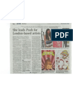 'She Leads Push For London-Based Artists' - The Straits Times, 18 Aug 2012