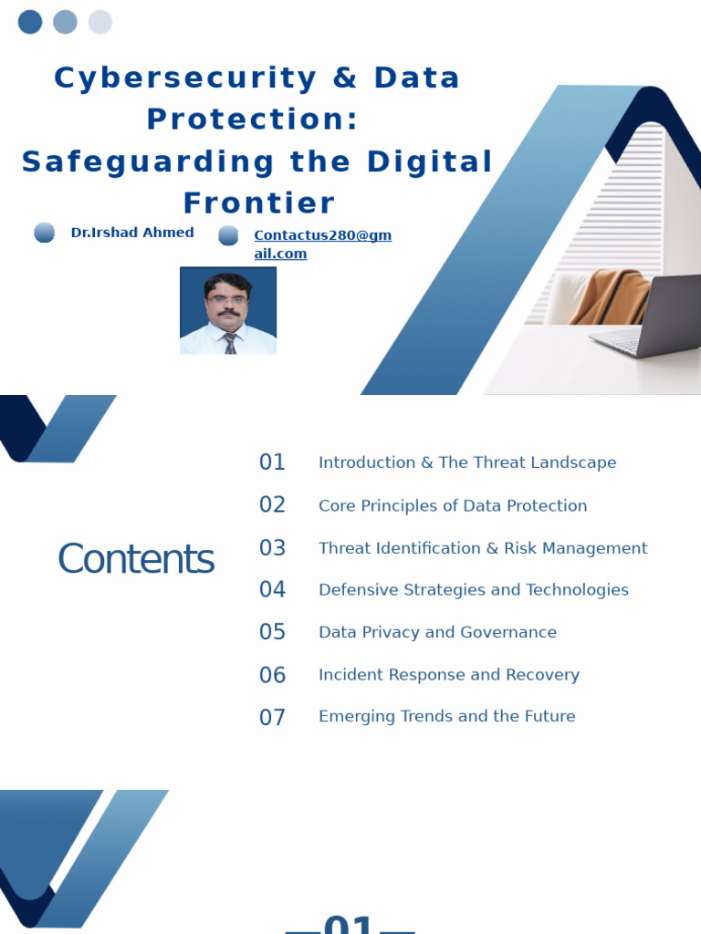 Cybersecurity & Data Protection - Safeguarding The Digital Frontier ...