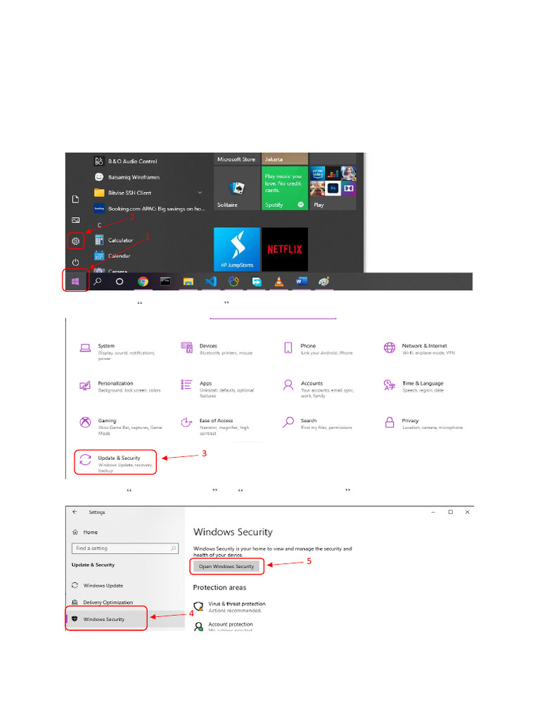 Tutorial Scan Offline Pada Windows 10 | PDF