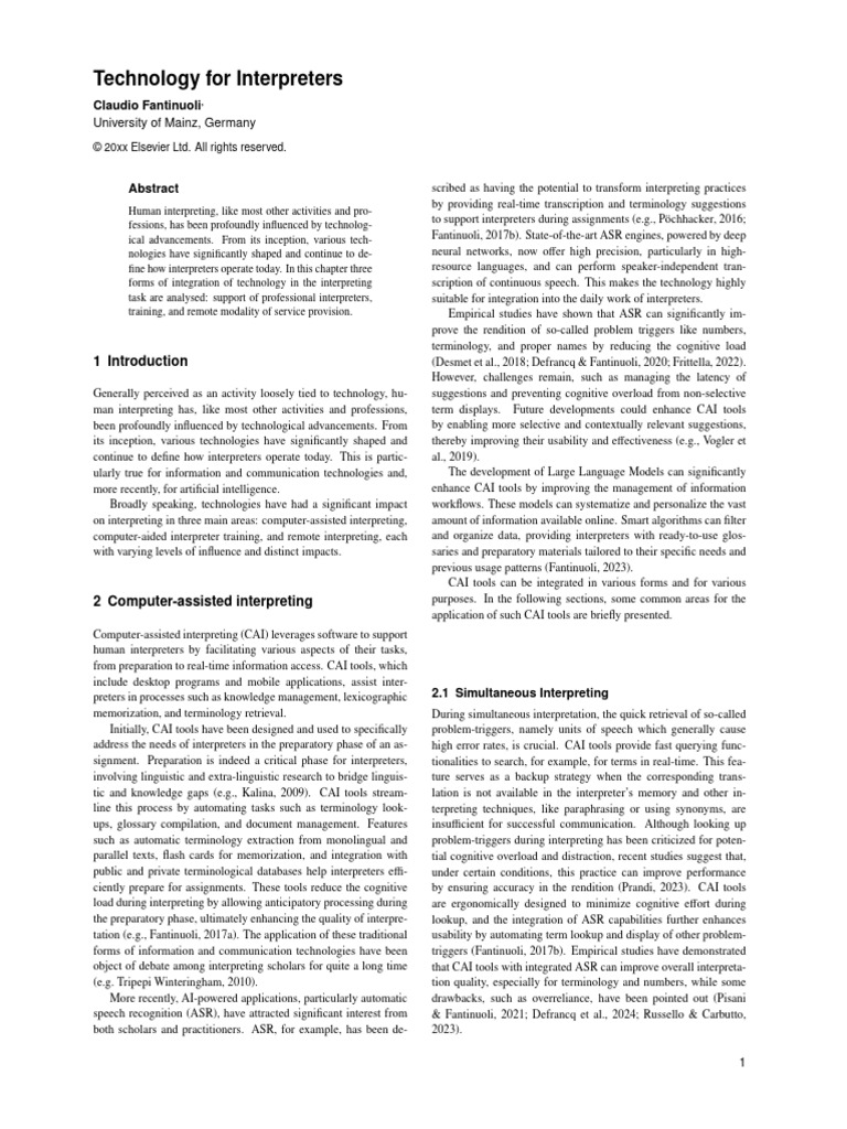 Article_1 | PDF | Language Interpretation | Speech Recognition