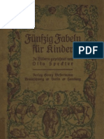 Speckter, Otto - 50 Fabeln Fuer Kinder (1920, 57 S., Scan, Fraktur)