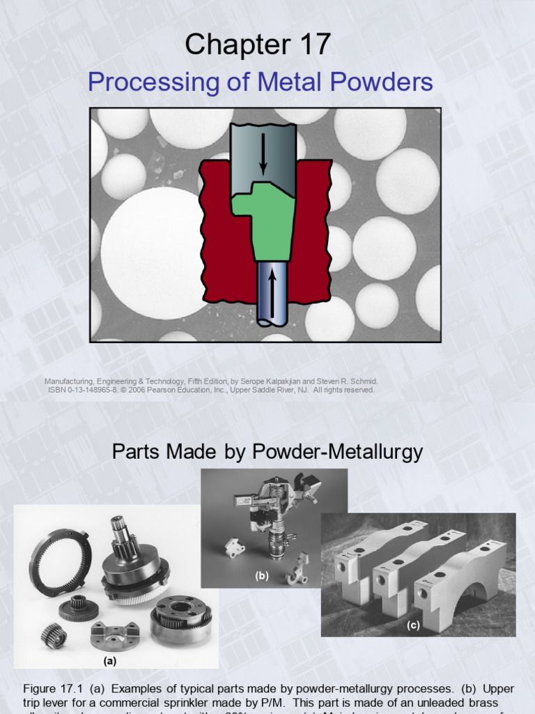 Powder Metallurgy Processing | PDF | Industrial Processes | Materials