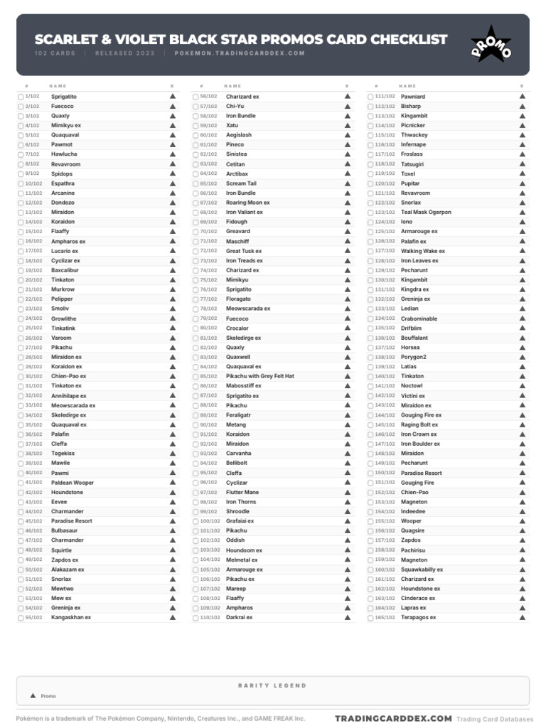 pokemon scarlet card list Top 10 and Violet Cards scarlet and violet card list