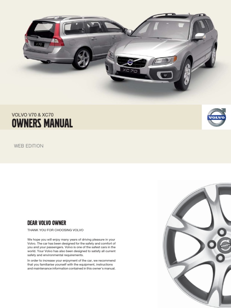 XC70  Airbag  Seat Belt