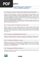 Programmi Di Matematica Per Il Primo Biennio Dei Licei Umannistici