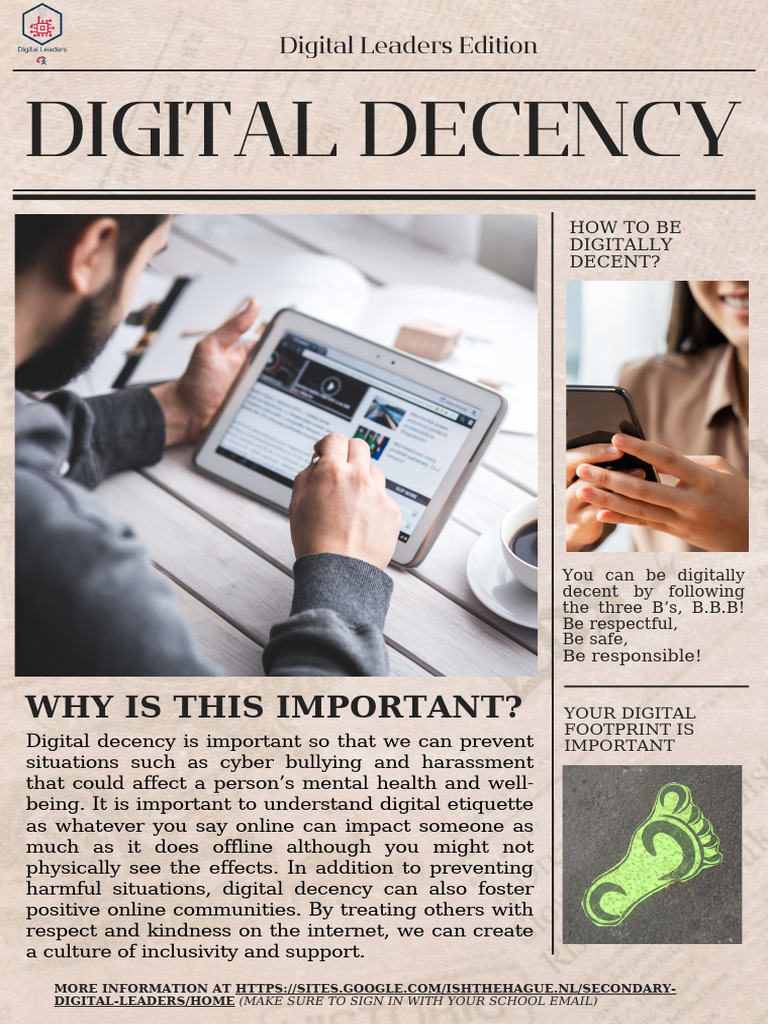 Digital Decency Poster - Remi & Aqila | PDF