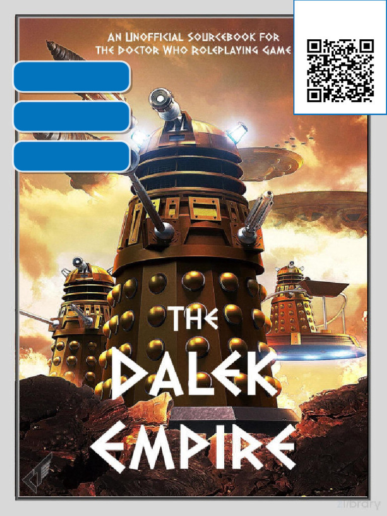 The Dalek Empire Sourcebook Bbc Ebook | PDF