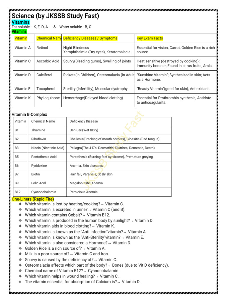Science Notes for FAA by JKSSB Study Fast | PDF | Velocity | Force