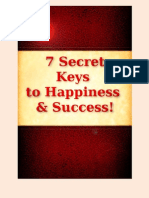 7 Keys To Happiness and Success