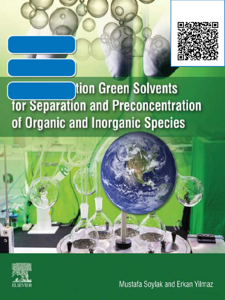 New Generation Green Solvents for Separation and Preconcentration of ...