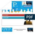 OYP Nomination Presentation Format