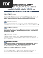 Cyber Security Essentials Answer Key | PDF | Security | Computer Security