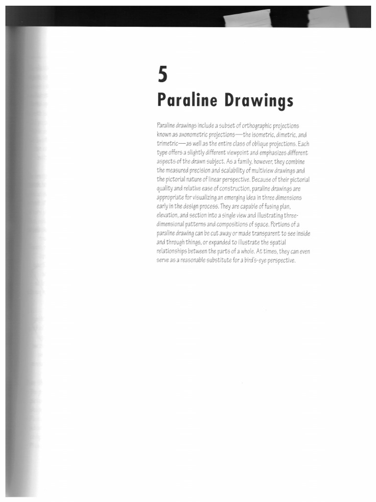 W3 Paraline Drawing_DK Ching | PDF | Angle | Euclid