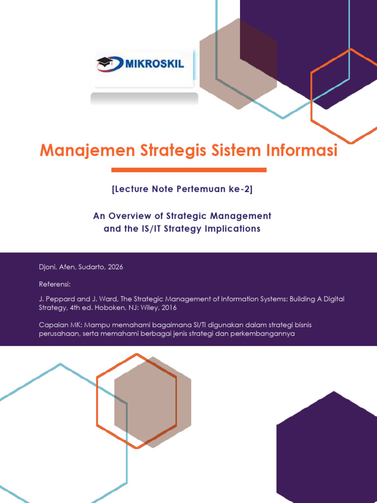 LN 02 - An Overview of Strategic Management-2 | PDF