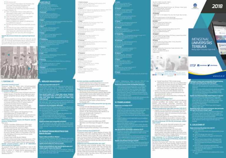 Leaflet Mengenal UT | PDF