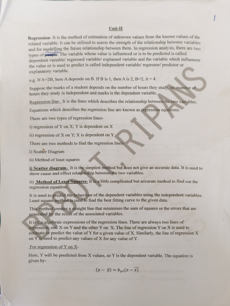 Biostats Unit 2 | PDF
