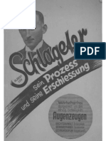 Sengstock Und Fassbender Und Roggendorff - Albert Leo Schlageter - Sein Prozess Und Seine Erschiessung (1933, 71 S., Scan, Fraktur)