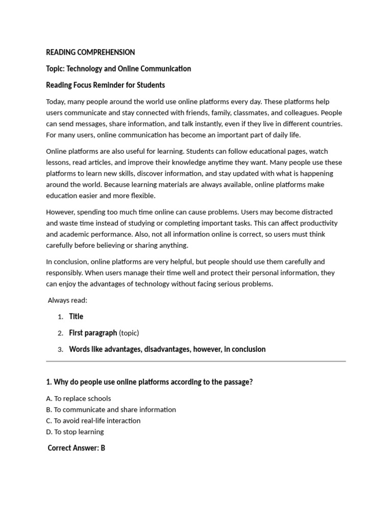 Mock Exam 2 - Final Practice Pack | PDF | Educational Technology ...