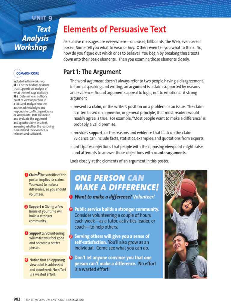 Copy of 8 U9 Text Analysis Workshop | PDF | Fallacy | Argument