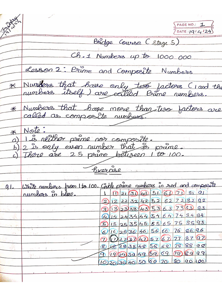 Maths Notes Edited | PDF