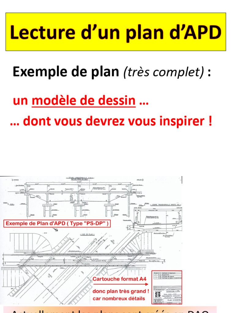Lecture D'un Plan d'APD | PDF