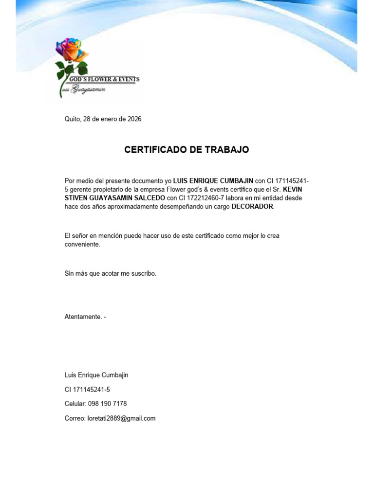 Certifica Do | PDF