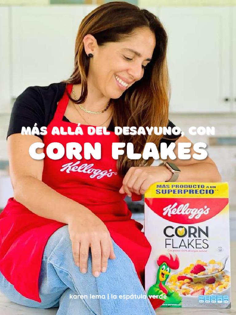 18 recetas con Corn Flakes | PDF | Bola de masa hervida | Helado