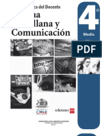 Libro Del Profesor Lenguaje y Comunicación 4 Medio