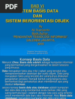 Download SISTEM BASIS DATA DAN SISTEM BERORIENTASI OBJEK by Ongki Ndun SN103588689 doc pdf