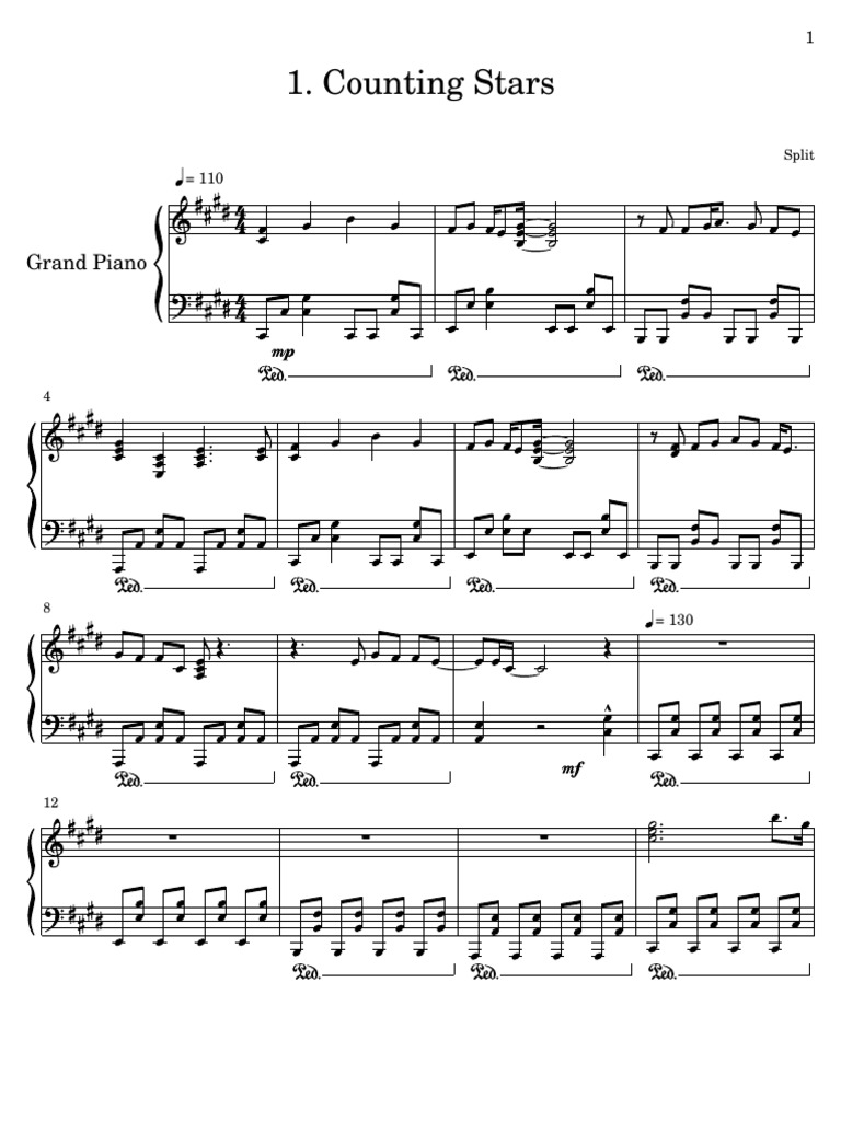 1. Counting Stars | PDF