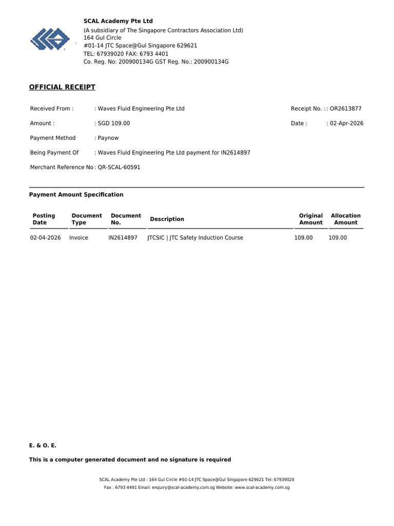 Receipt | PDF