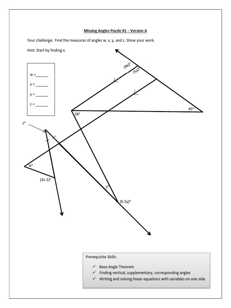 Group Task 2 - Finding Angles | PDF