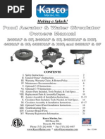 Download Aerator Circulator Manual South Santee by South Santee Aquaculture SN10359280 doc pdf