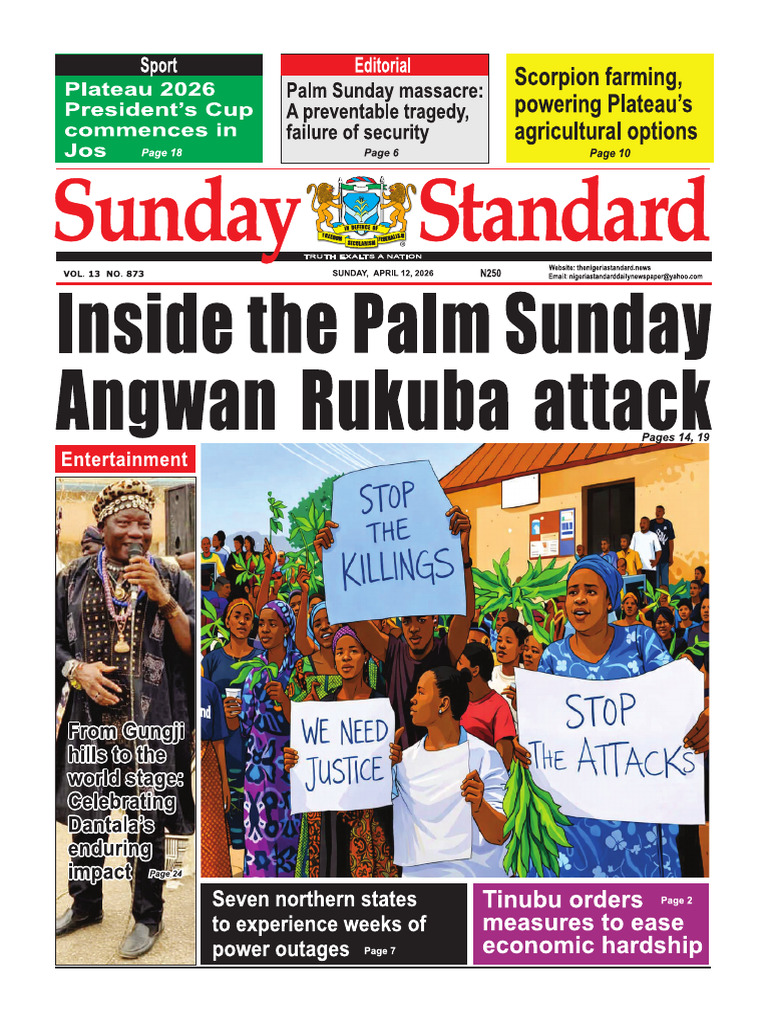Sunday Standard e Paper April 12, 2026 | PDF | Peacebuilding